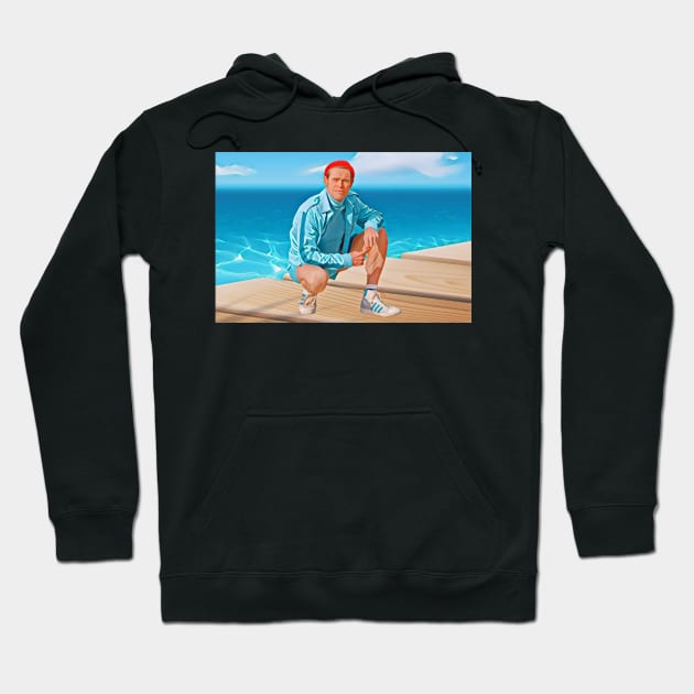 The Life Aquatic with Steve Zissou Klaus Hoodie by Chelsea Seashell